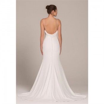 Vintage Party Dresses Elegant Backless Sexy White Maxi Wedding Dress Floor Length
